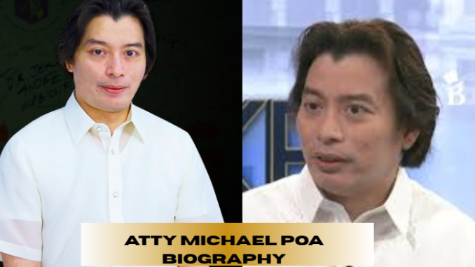 atty michael poa biography